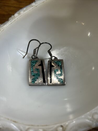 VTG .925 Sterling Silver Earrings Mexico