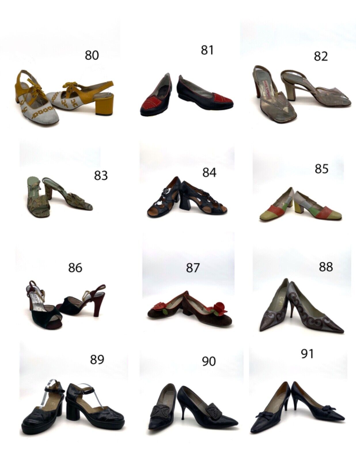 HUGE 100 PAIRS  AMAZING! Vintage Shoe Collection-… - image 7