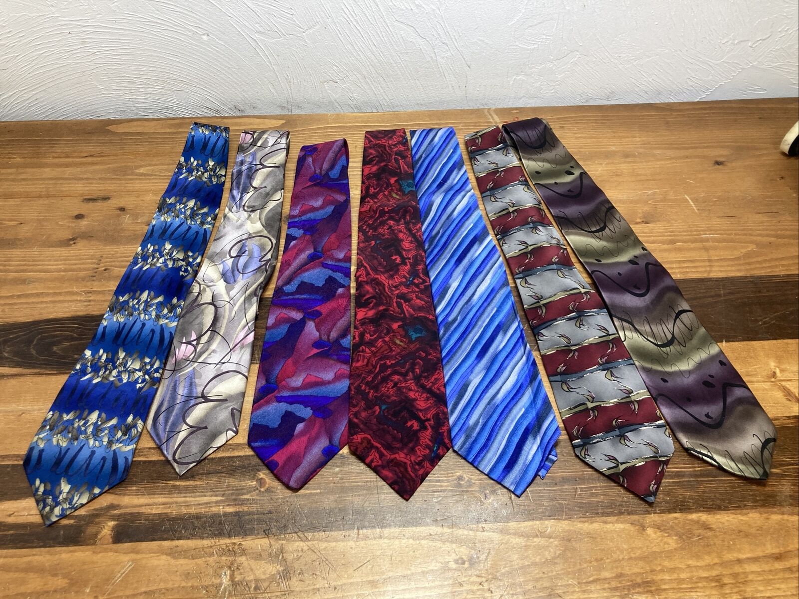 7 Jerry Garcia (J Garcia) Grateful Dead Neckties … - image 1