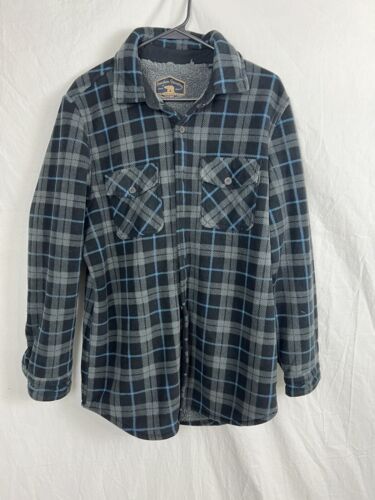 Freedom Foundry Dry Goods Flannel Jacket Sherpa L… - image 1