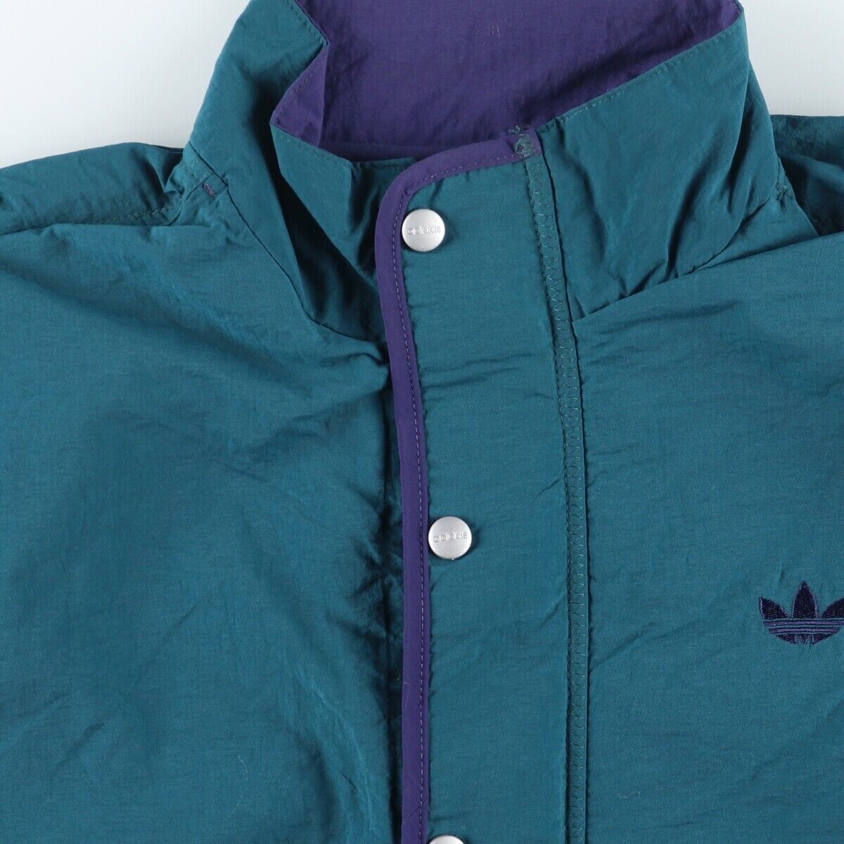 80s-90'S Adidas Nylon Jacket Men's M Vintage / ea… - image 5