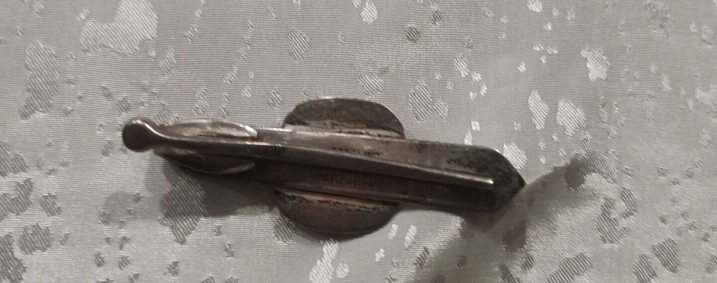 Vintage/Antique Sterling Amfarco 2" Tie Clip Men'… - image 5