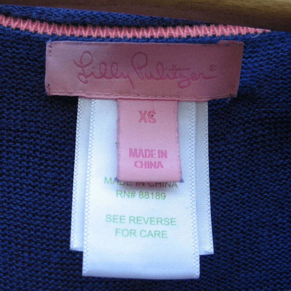 Lilly Pulitzer Liesel Blue Linen pullover Sweater… - image 8