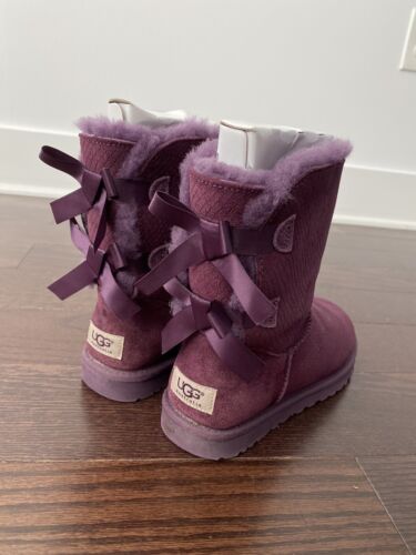 UGG Mini Bailey Bow Boots for Women, Size 6 - pur… - image 1