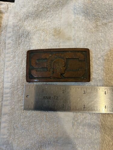 Vintage USC Belt Buckle University Southern Califo