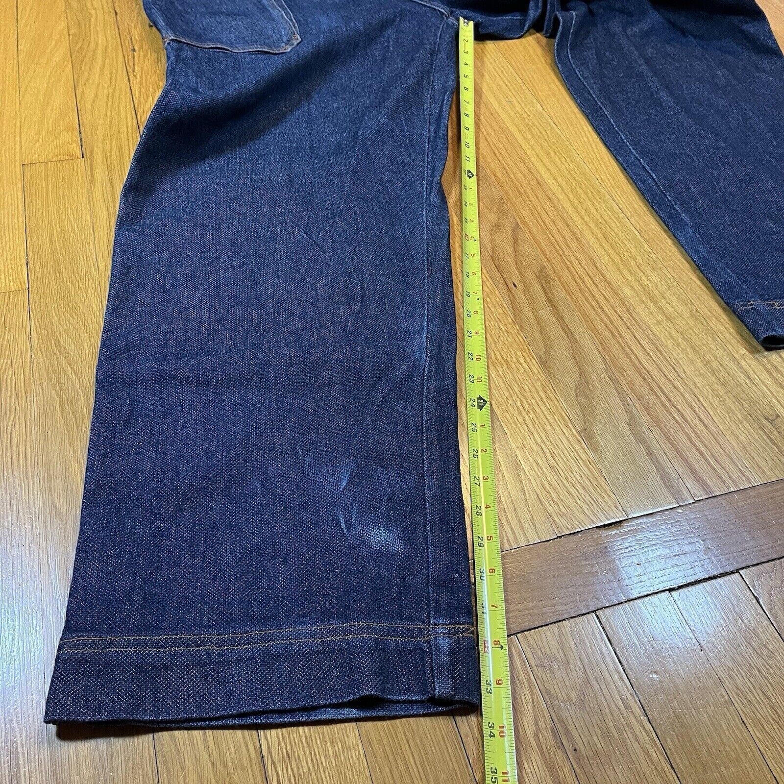 Vintage Y2K Fat Albert Fubu 42” Jeans + XL Denim … - image 5