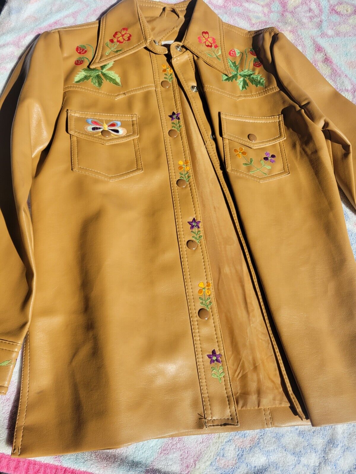 Vintage Womens Snap Jacket - image 2