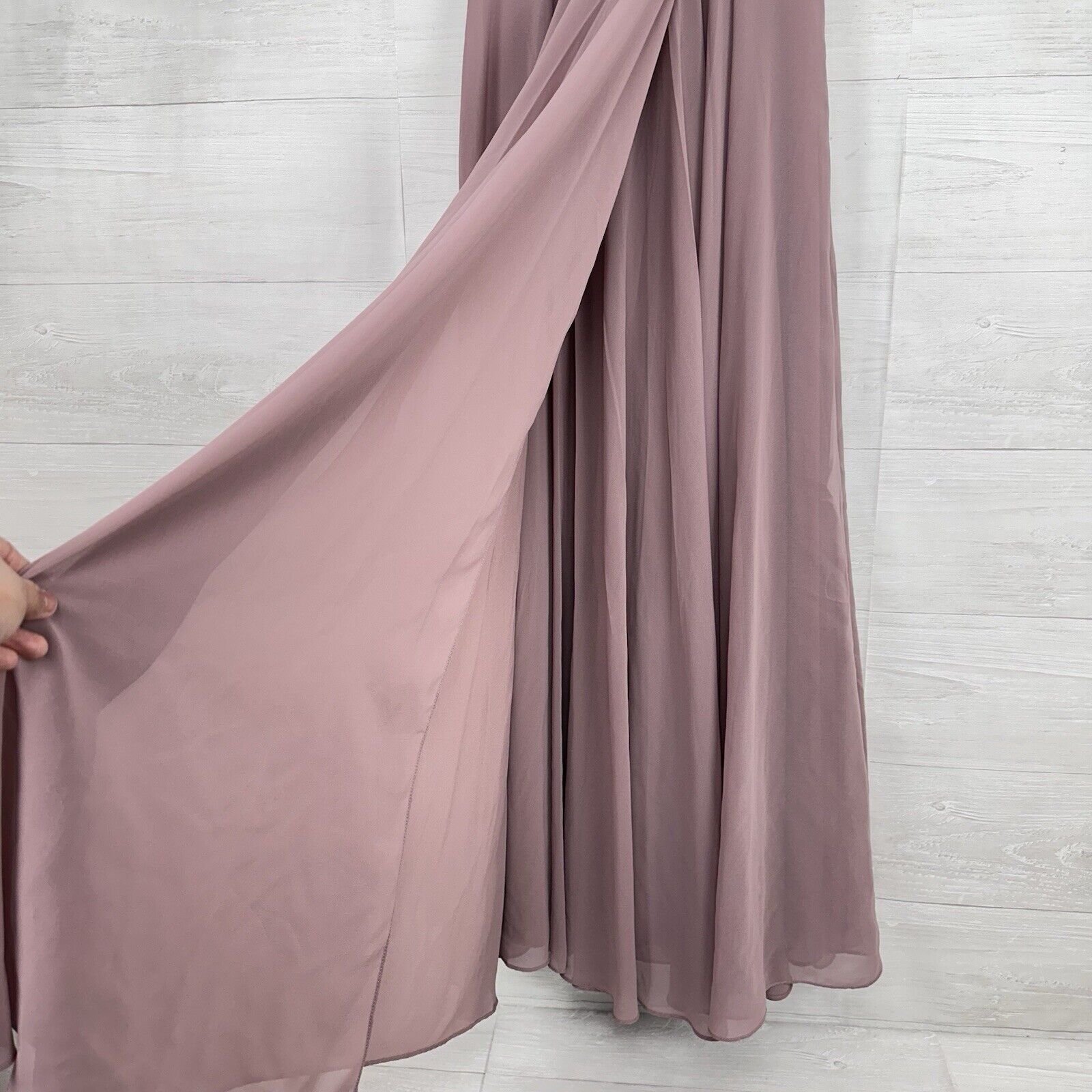 Anthropologie BHLDN Eva Bridesmaid Dress S Mauve … - image 6