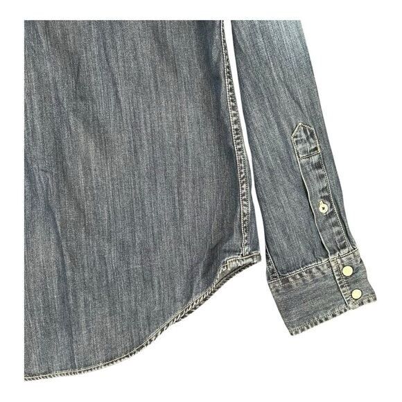 American Eagle Men’s XS Vintage Fit Denim Chambra… - image 6