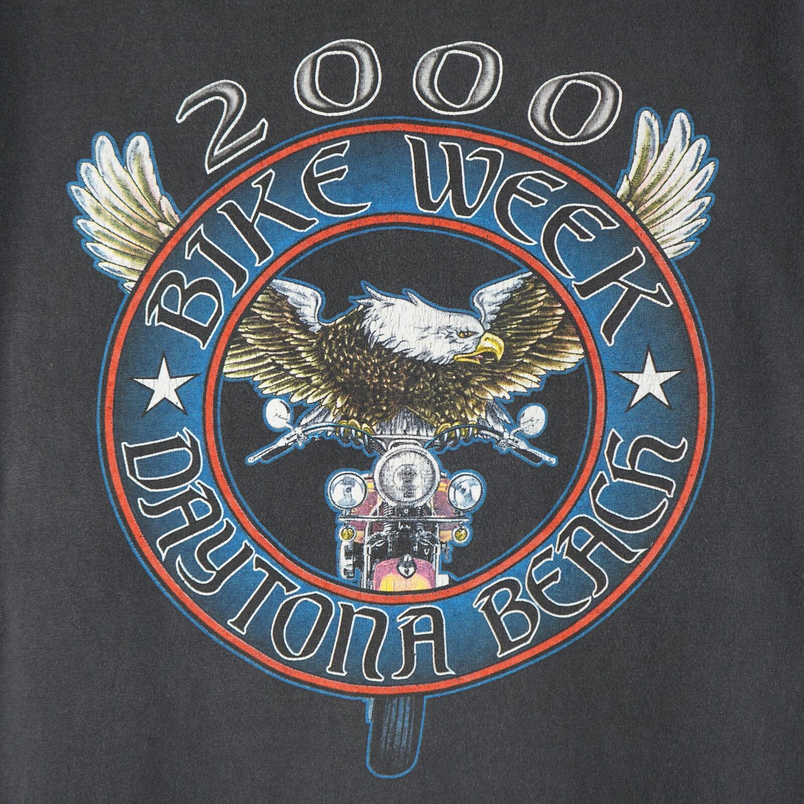 Vintage 2000 Dayton Bike Week T-Shirt - image 2