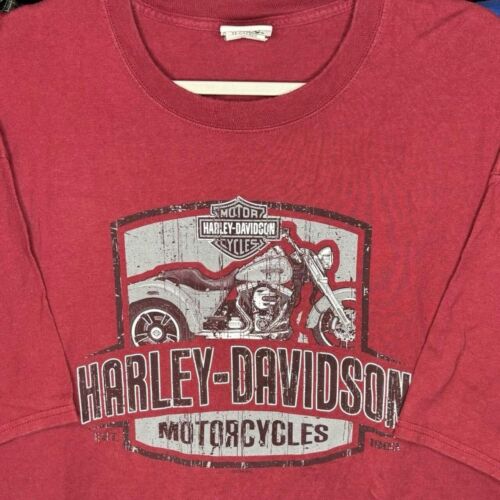 Harley Davidson Motorcycles Y2K Biker Tee 2XL - image 1