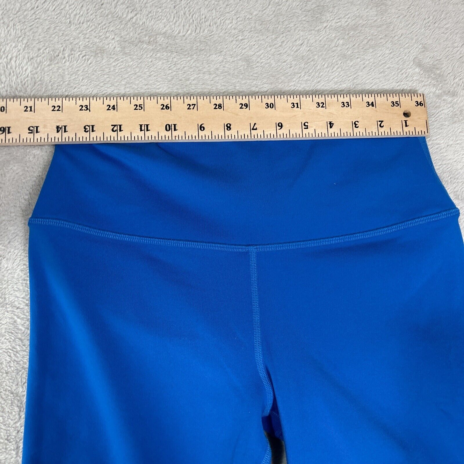 Alo Women Activewear Pants Size L Large Blue Legg… - image 6