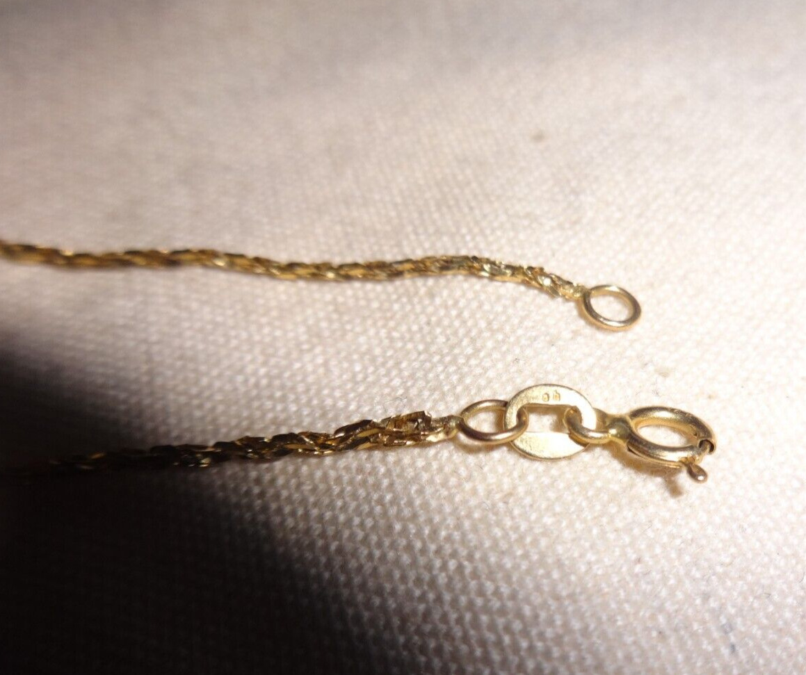 Vintage 14K Yellow Gold Bracelet 7" - image 3