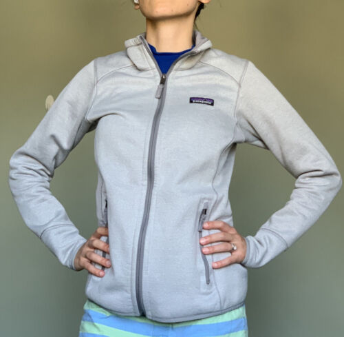 Patagonia Womens Tech Fleece Birch Gray Fleece Li… - image 1