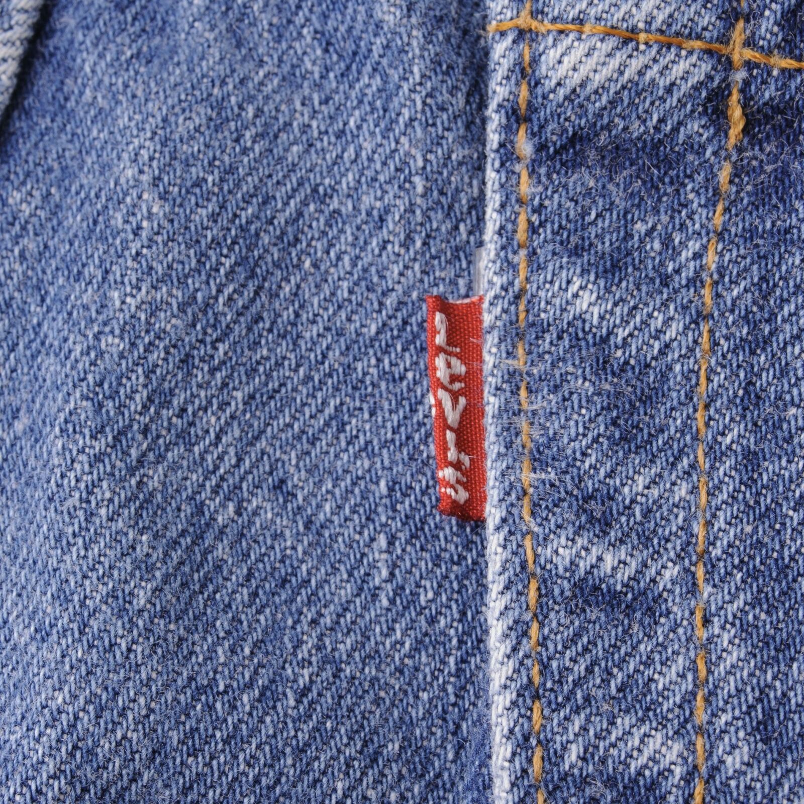 VINTAGE LEVIS 501 JEANS INDIGO 1980S SIZE W38 L32… - image 8