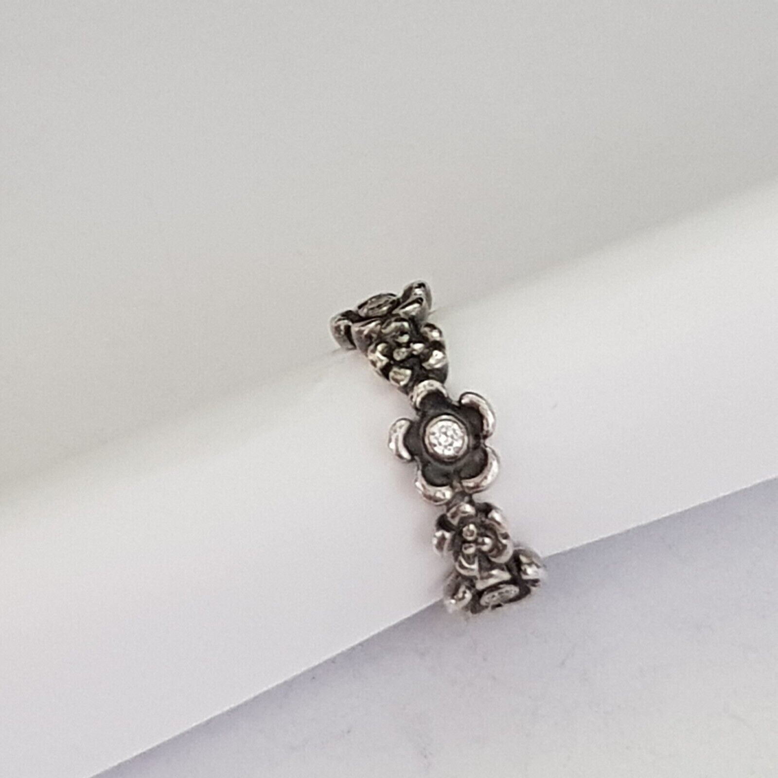 Genuine Pandora Silver Nature’s Serenity Flower C… - image 3