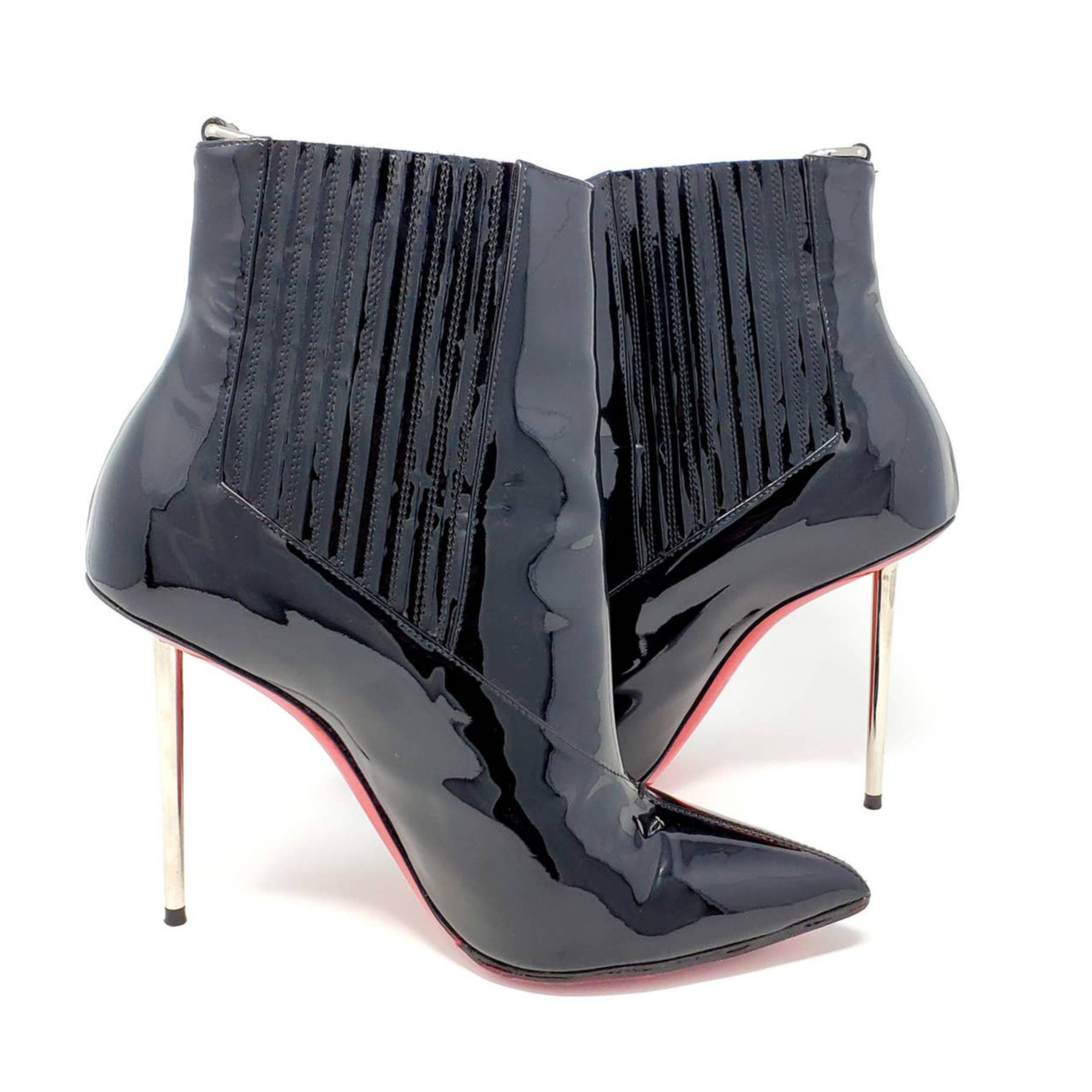 Christian Louboutin Boots Heels Epic100 Ankle Boo… - image 7