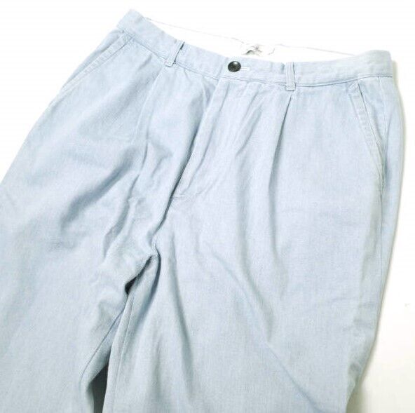 Steven Alan Bleach Stretch Denim Super Baggy Tape… - image 5