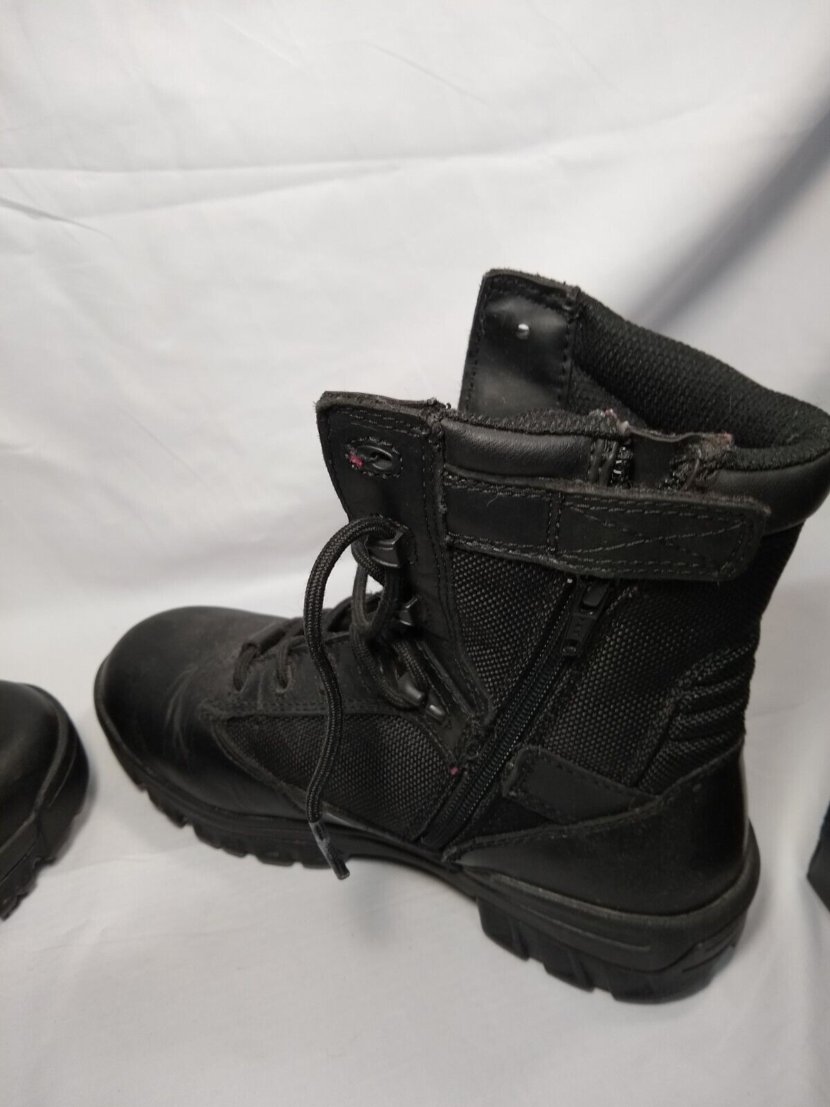 Women's Bates Combat Boots 6.5 Black - image 7