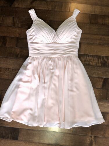 Bill Levkoff Bridesmaid Dress Blush Light Pink Si… - image 1