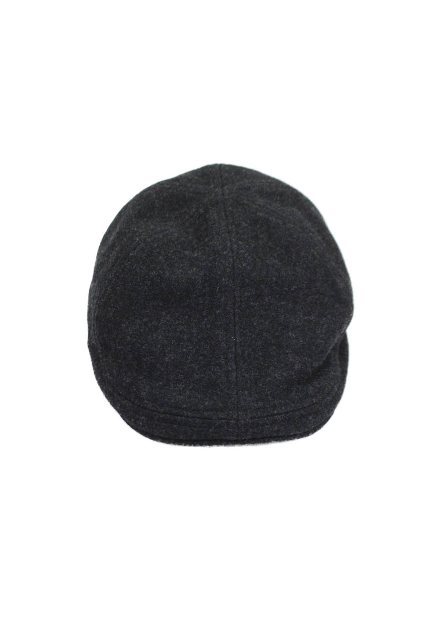 Wigens Mens Wool Textured Lined Knitted Flat Cap … - image 2