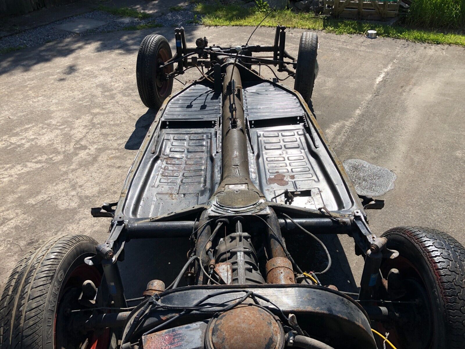 1959 /60 VW Beetle rolling chassis / floorpan. Ideal kit car base 4 ...