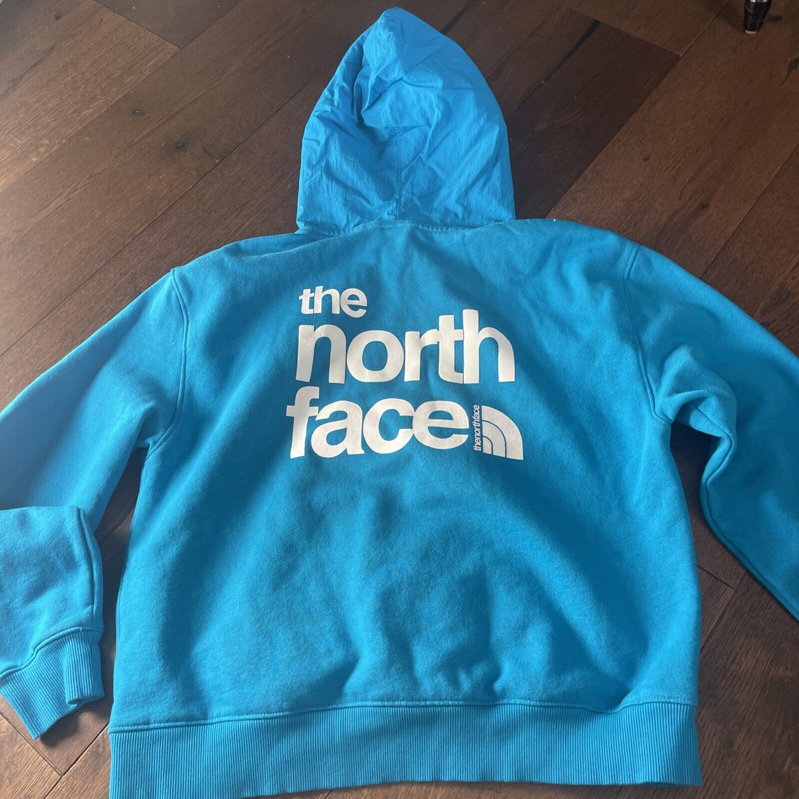 the north face hoodie Graphic Logo Oversized Smal… - image 7