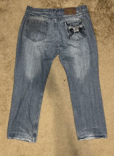 Vintage Y2K 90’s Embroidered Phat Farm Jeans - image 1