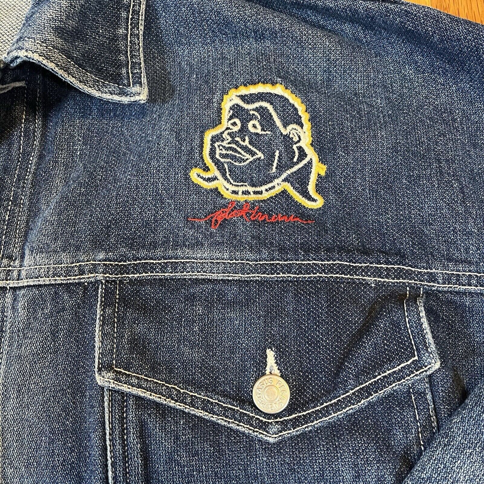 Vintage Y2K Fat Albert Fubu 42” Jeans + XL Denim … - image 11