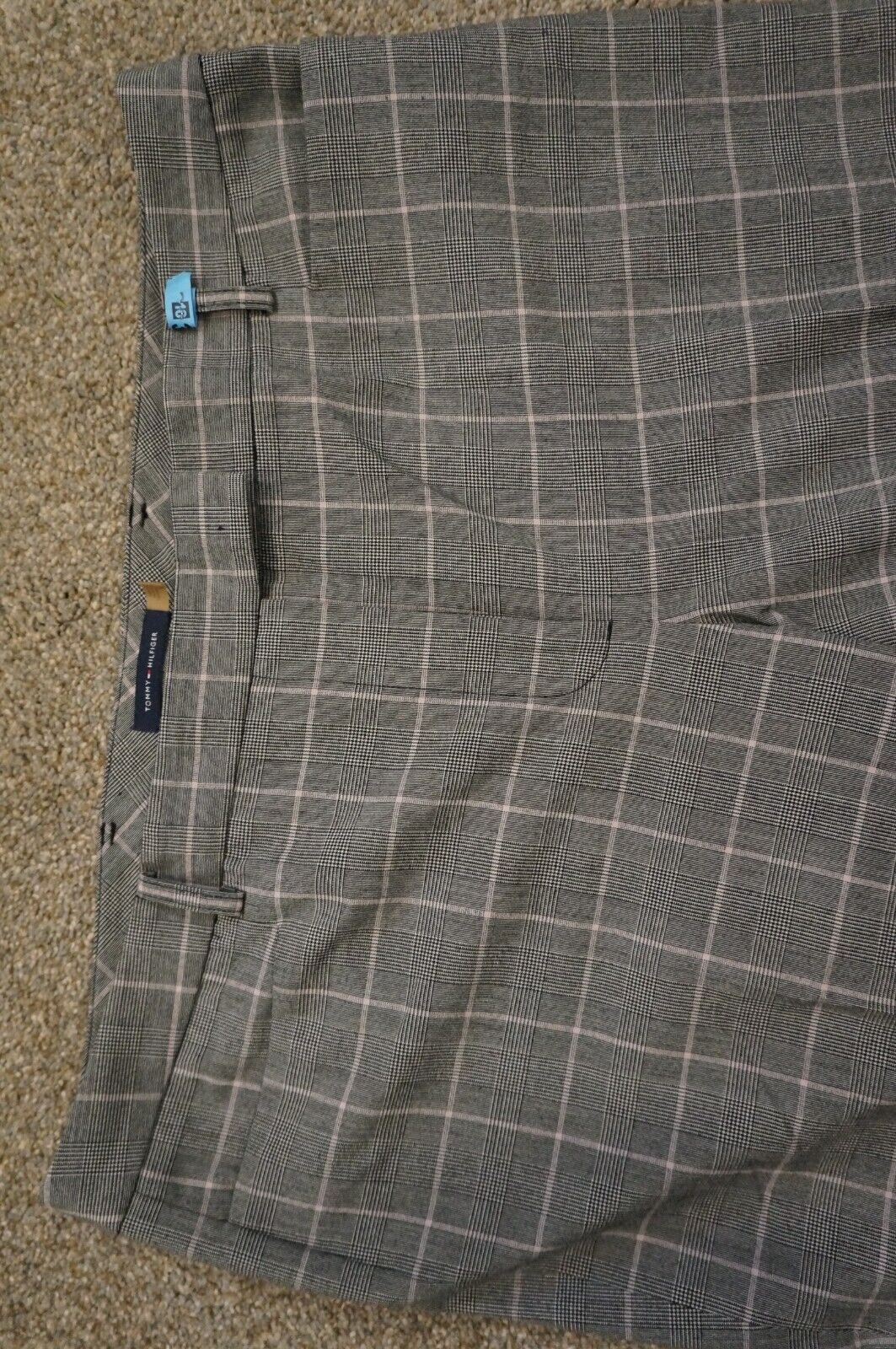 Preowned Tommy Hilfiger Womans Gray Plaid Suit Si… - image 8