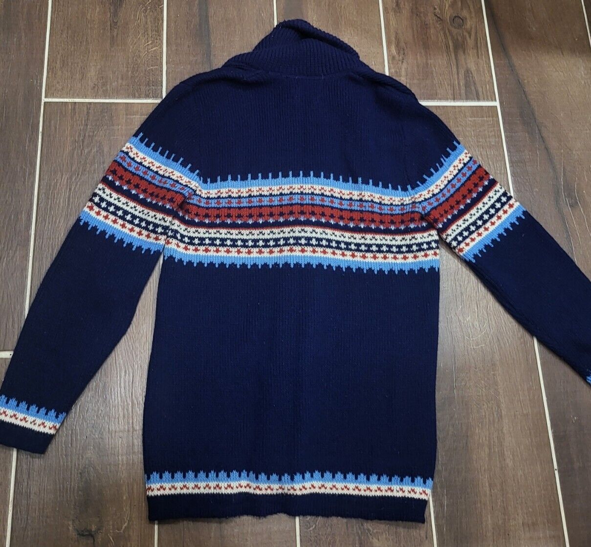 Vintage Mens Inzbruk Button Up Cardigan Sweater S… - image 5