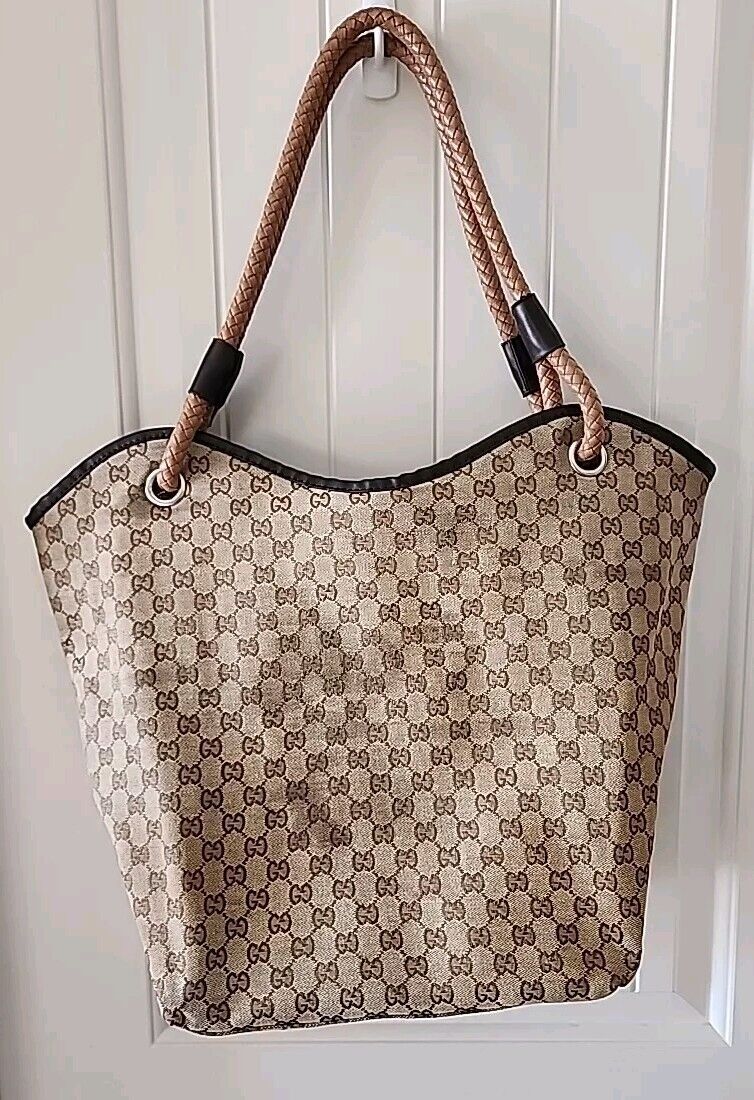 Gucci  Tote Bag GG Canvas Brown - image 2