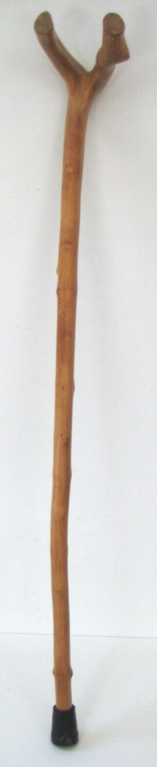 Wooden walking stick / cane - Unbranded. Hand car… - image 1