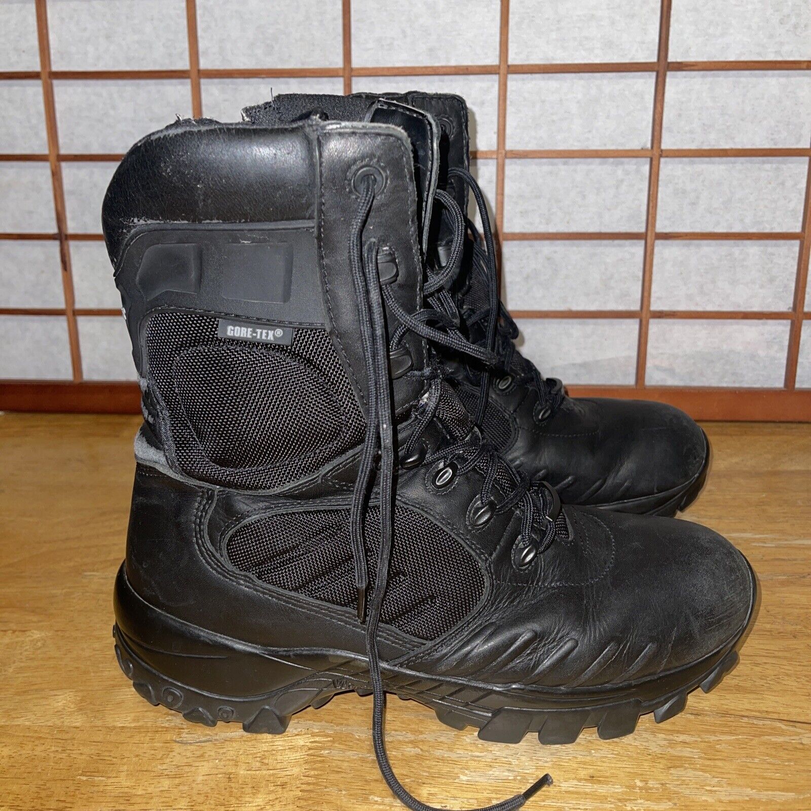 BATES WATERPROOF GORE TEX BOOTS MENS SIZE 11 BLAC… - image 4