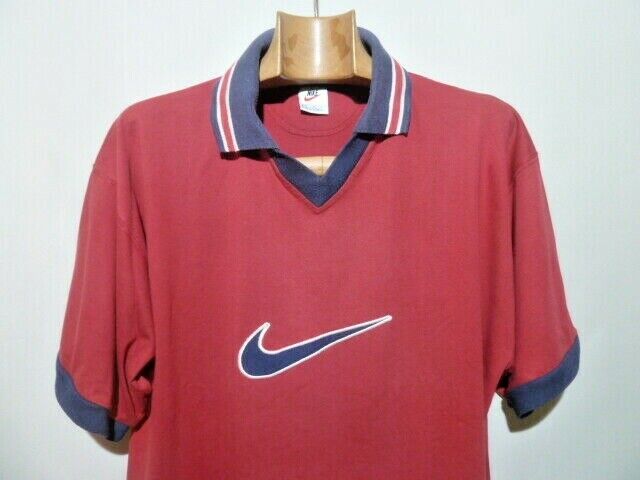 Nike Mens Vintage 90s Big centre Swoosh Logo  V-n… - image 2