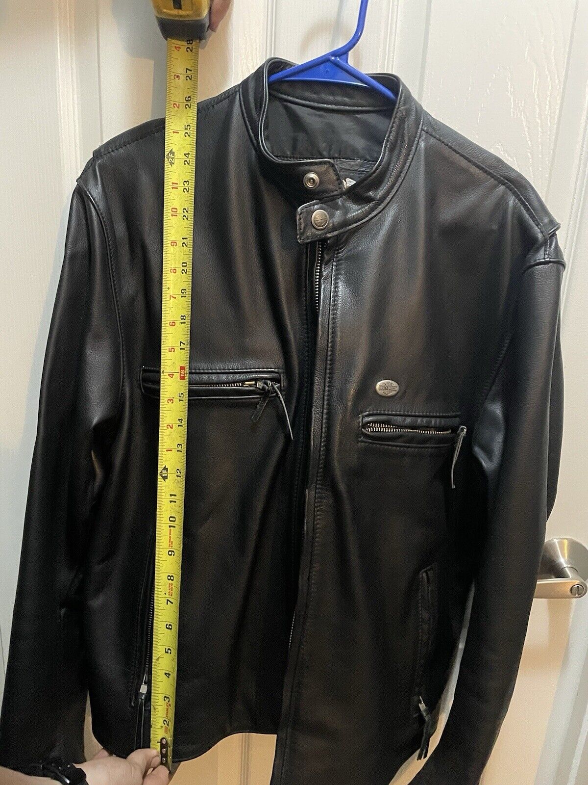 Harley Davidson Genuine Leather Jacket Size L - image 8