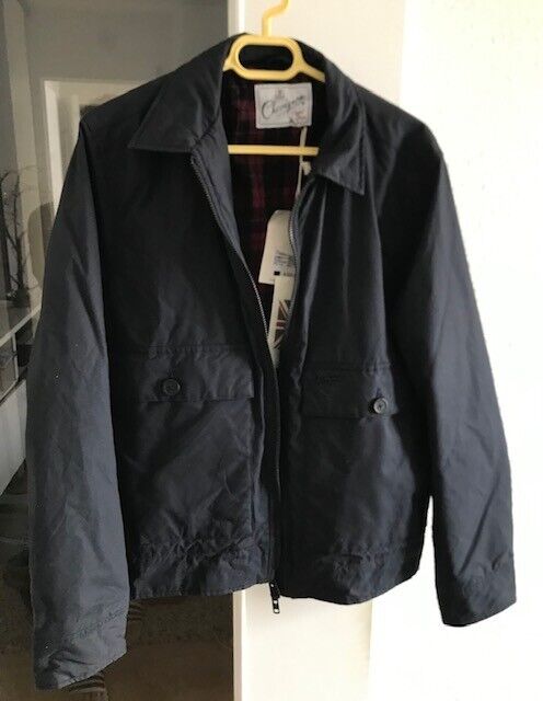 Blouson teddy bleu marine - image 1