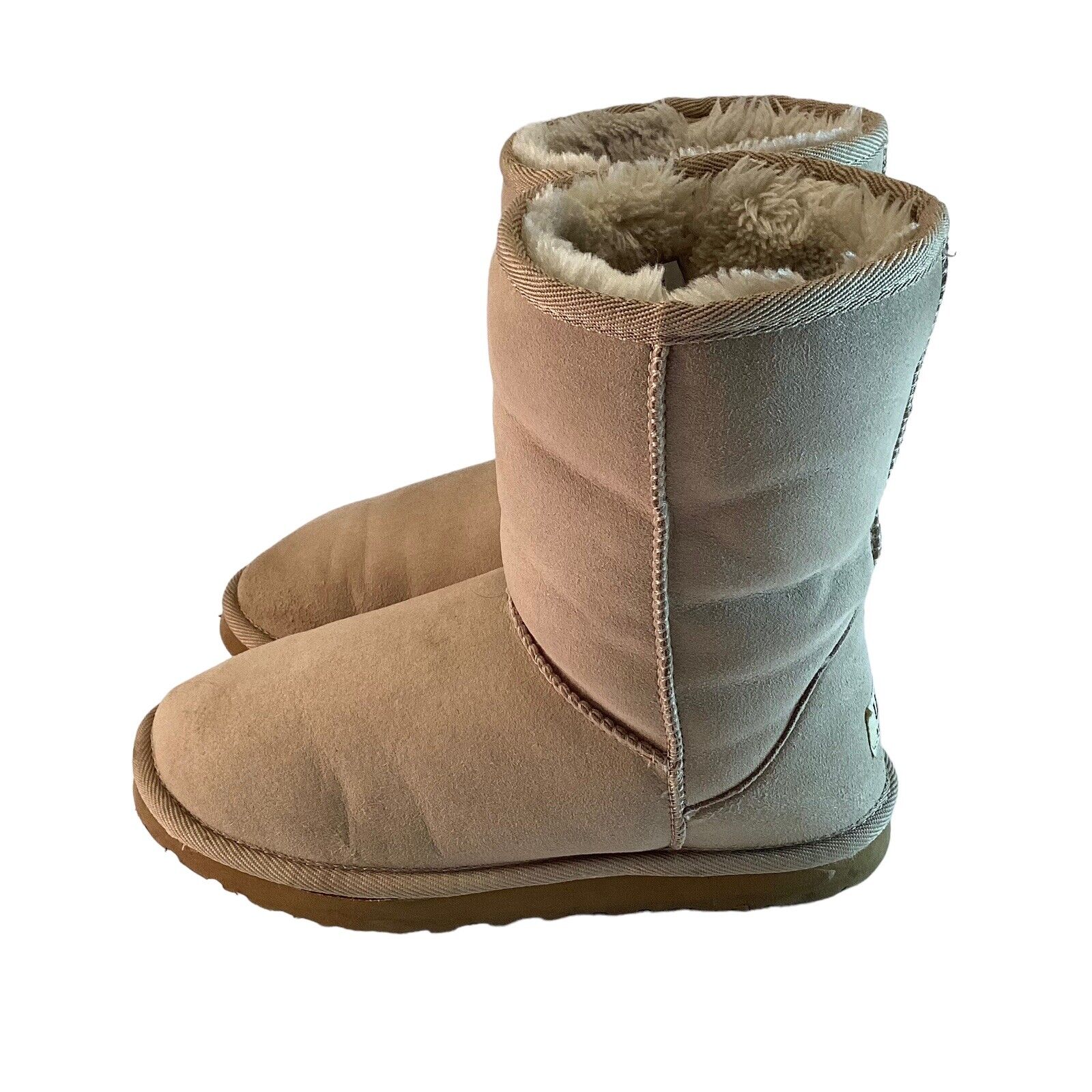 UGG Australia Classic Short Boots W 7 Leather She… - image 6