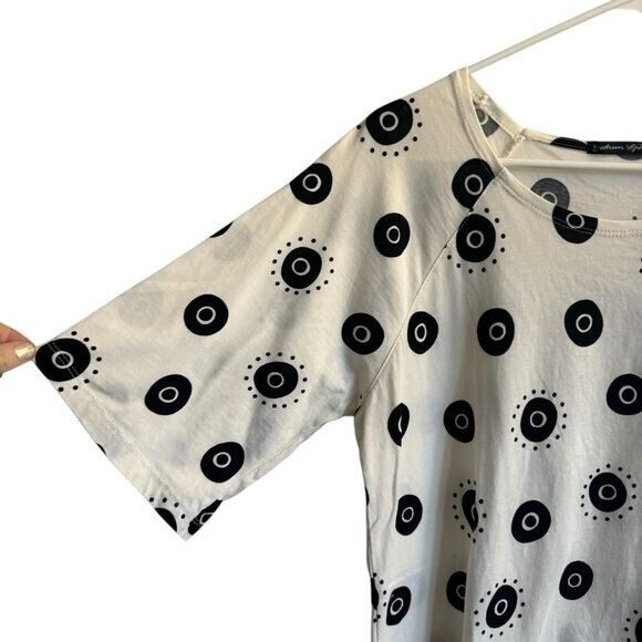 Gudrun Sjödén Pia Maria Organic Cotton Top, Dotty… - image 2