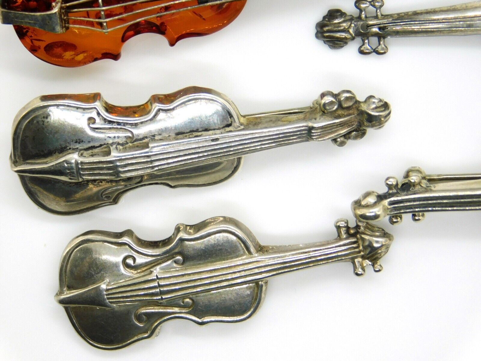 Collection of 7 925 Sterling Silver Violin String… - image 5