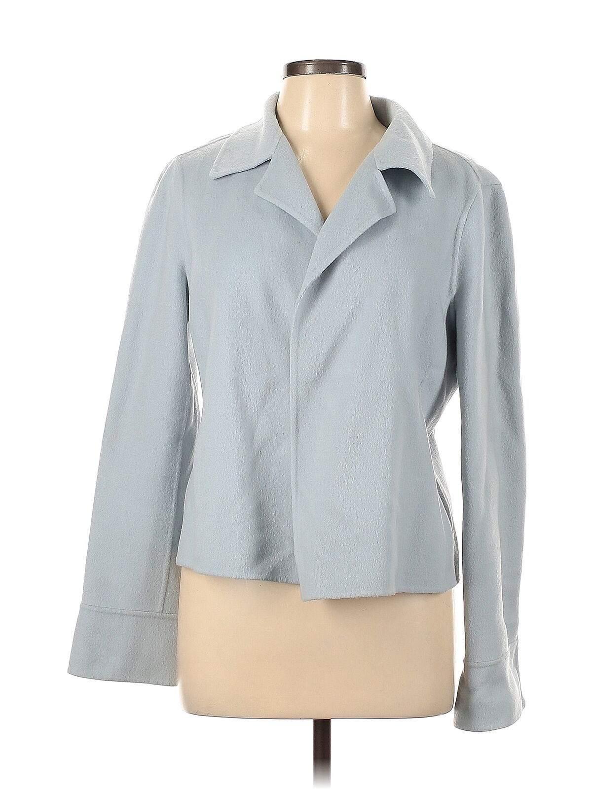 Linda Allard Ellen Tracy Women Gray Blazer 10 - image 1