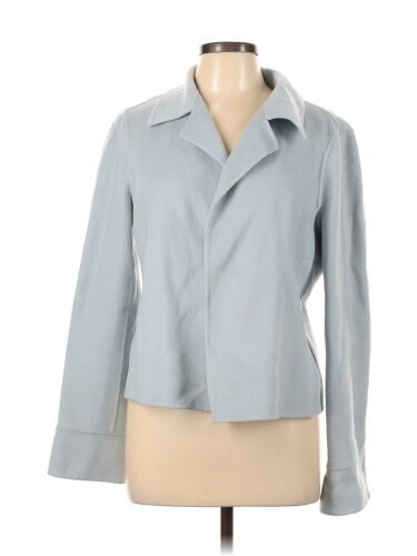 Linda Allard Ellen Tracy Women Gray Blazer 10 - image 1