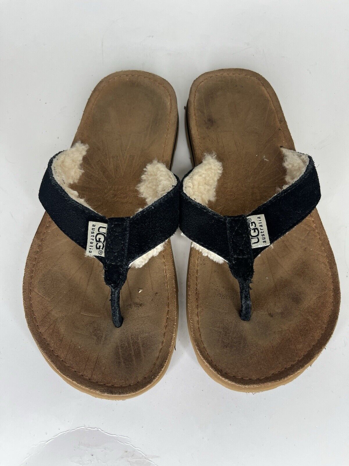 Ugg Australia Sandals Flip Flops Women Size 8W Bl… - image 2