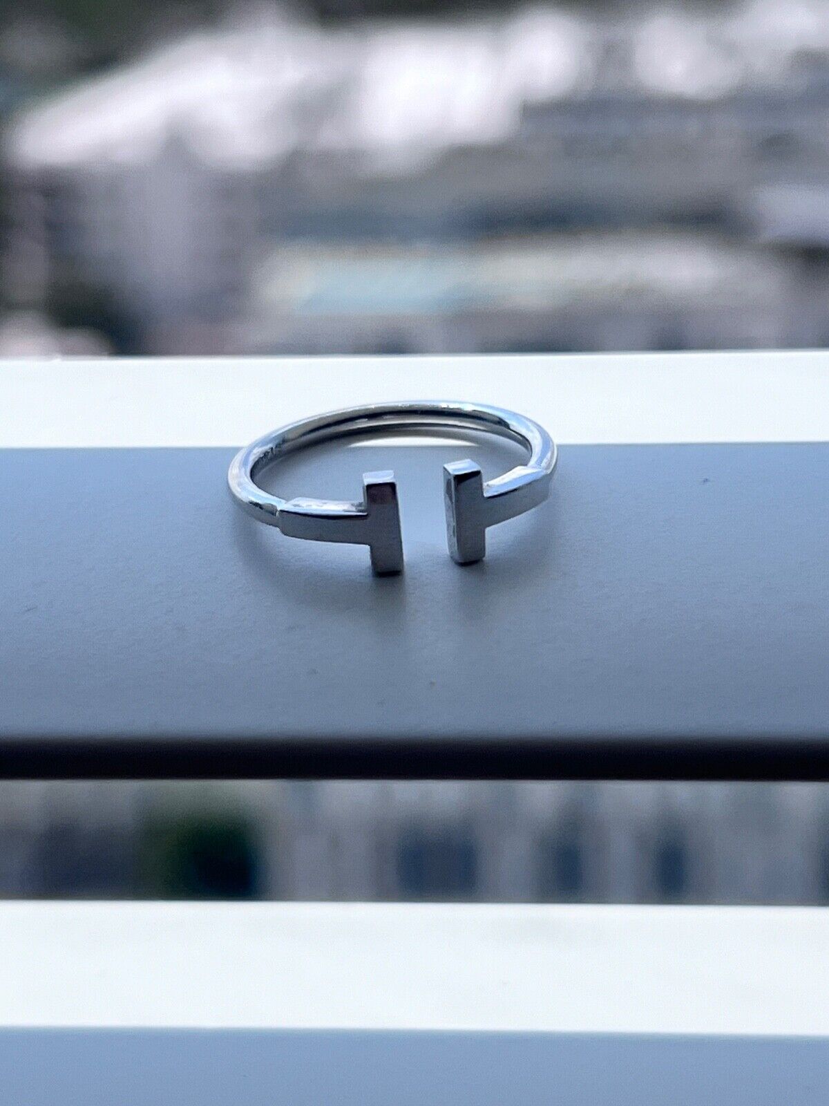 Tiffany & Co. T ring. Iconic Tiffany and Co. Ring - image 3