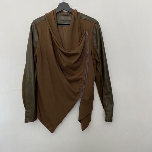 Blank NYC Mixed Media Moto Jacket Size Large - image 1