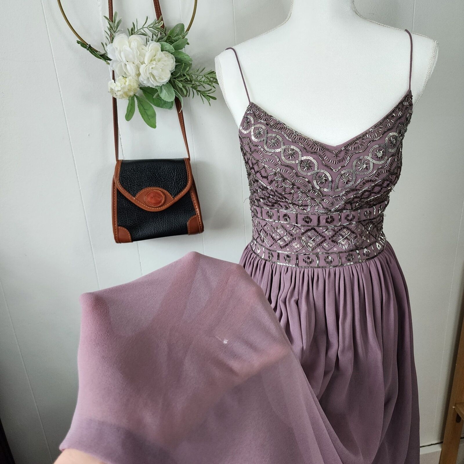 Anthropologie BHLDN Bristol Bridesmaid Dress Mauv… - image 6