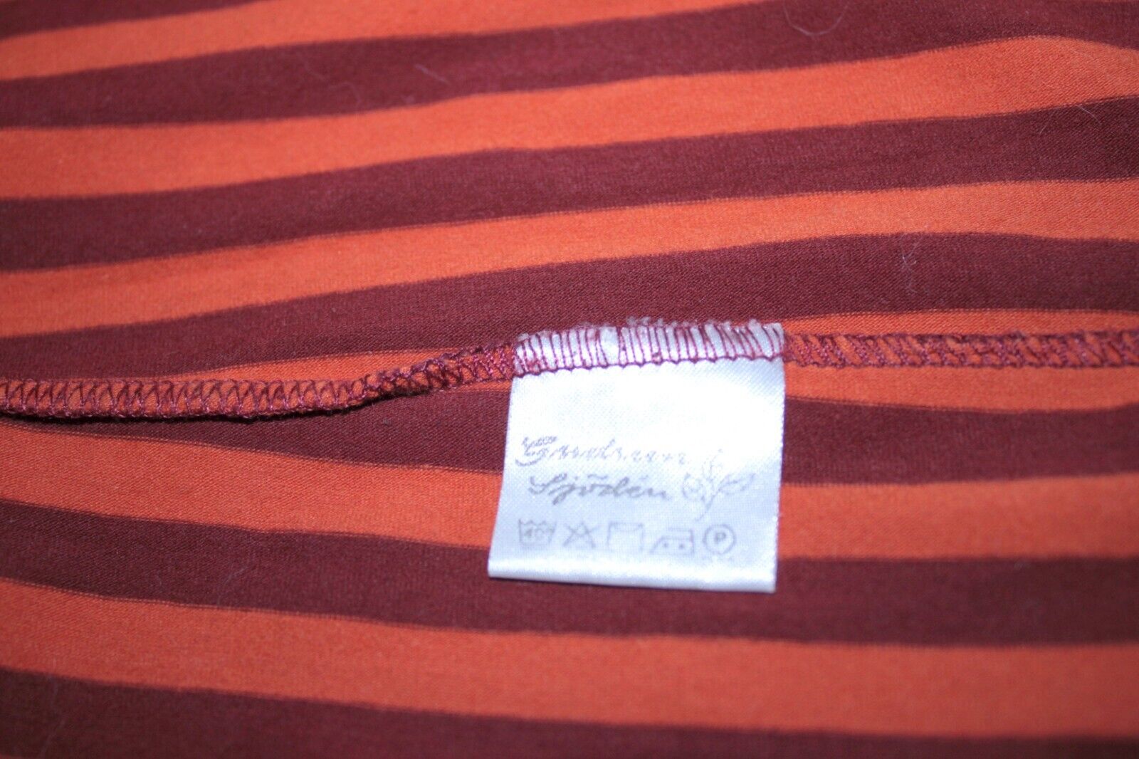 Gudrun Sjoden womens orange dress Size S - image 4