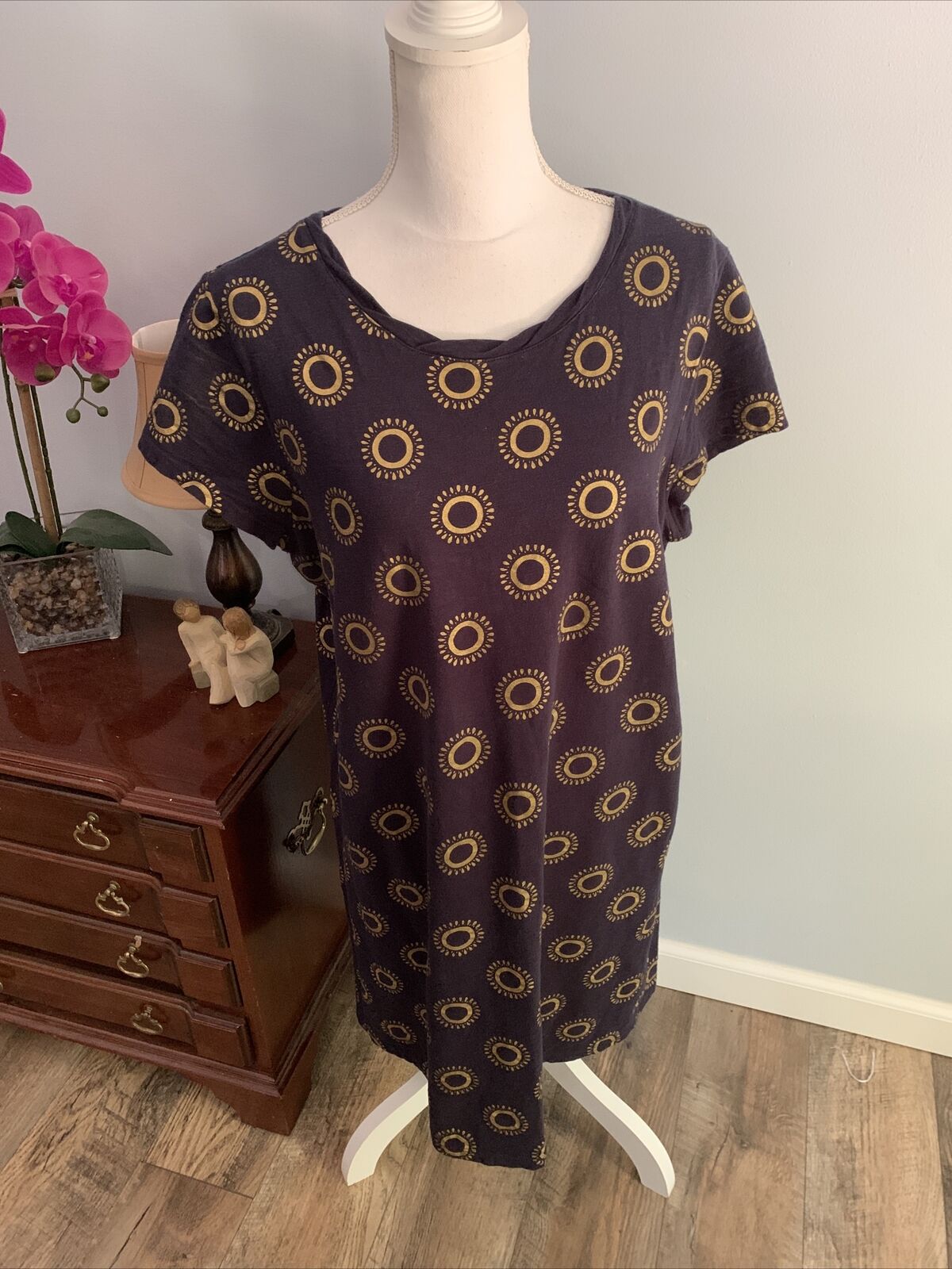 Boden Short Sleeve Dress Size 14 - image 1