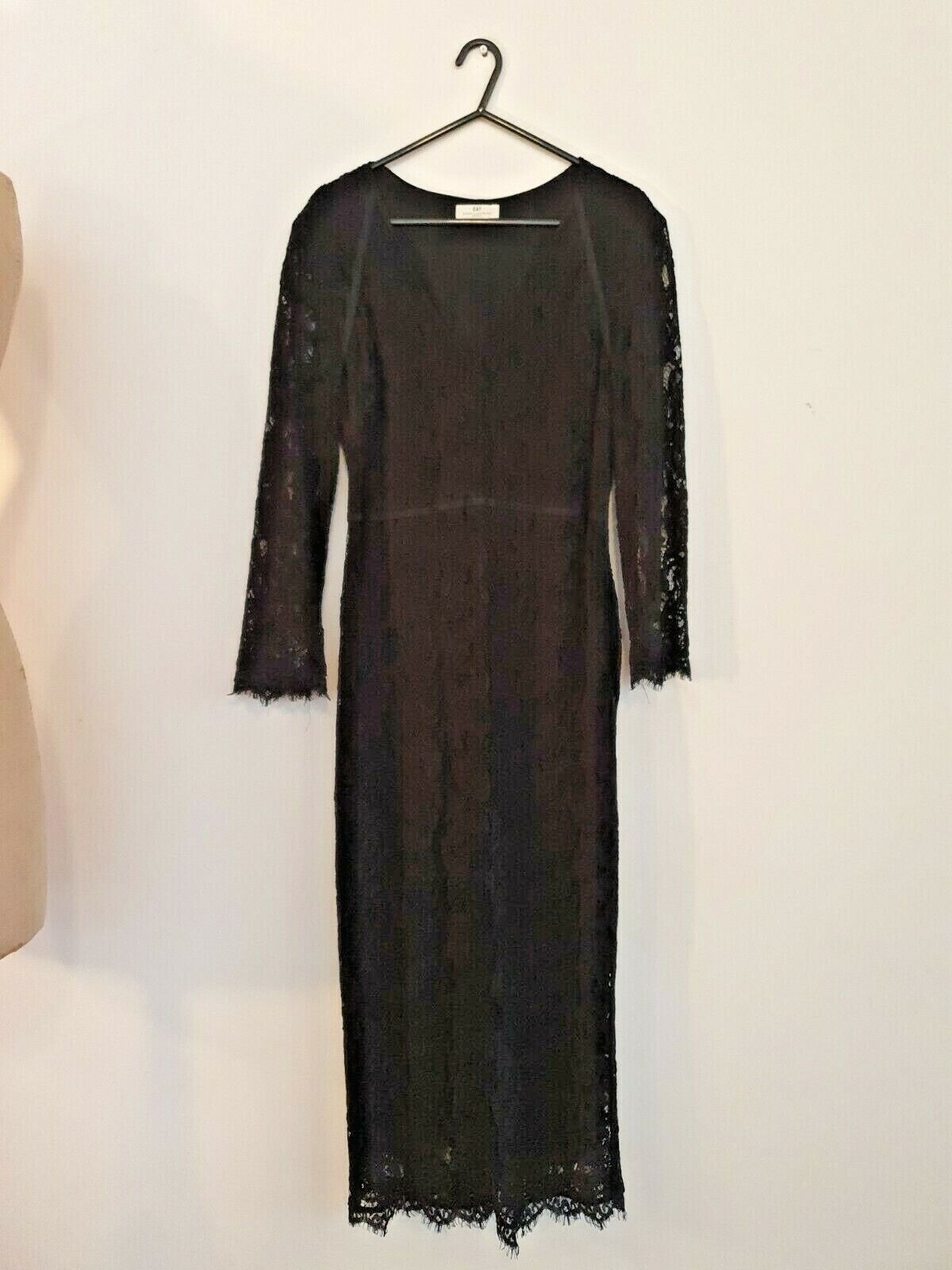 Day Birger et Mikkelsen Dress AU 8-10 Black Lace … - image 2