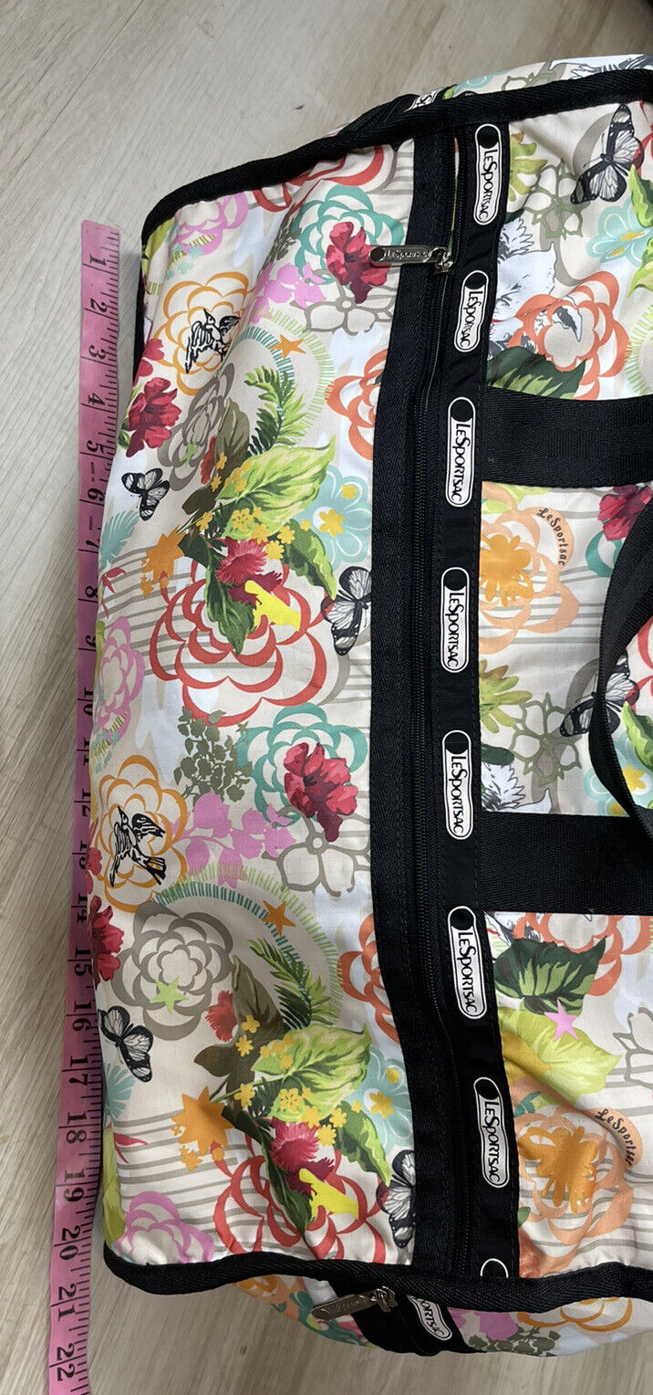 LeSportSac Weekender Large  Abstract Pattern Duff… - image 13